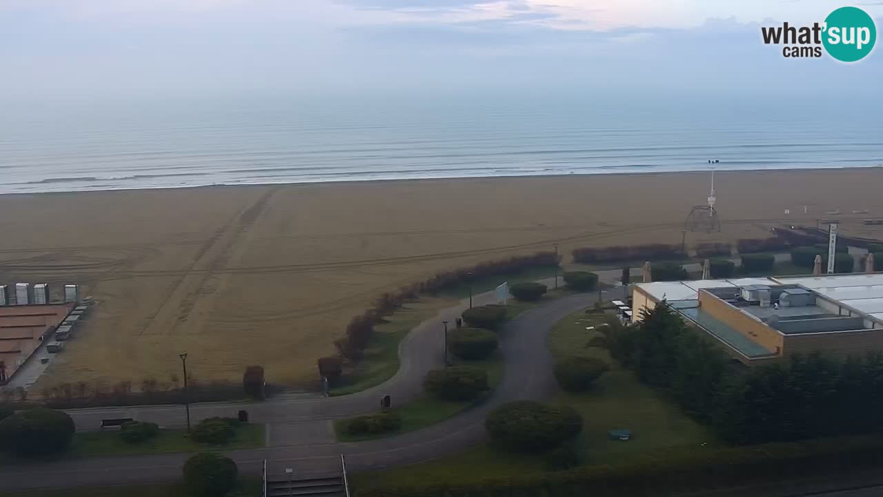 La camera en vivo de la playa de Bibione – Italia