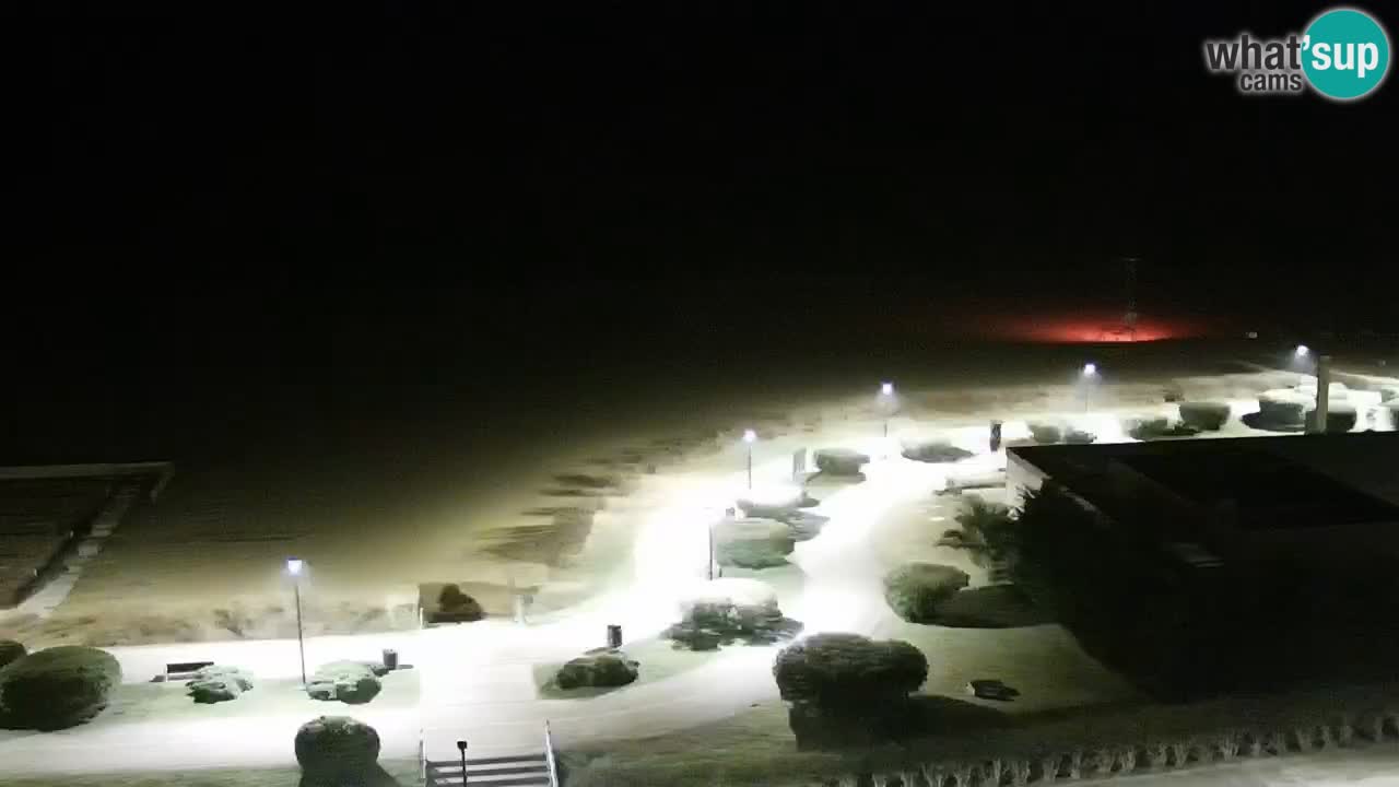 La camera en vivo de la playa de Bibione – Italia