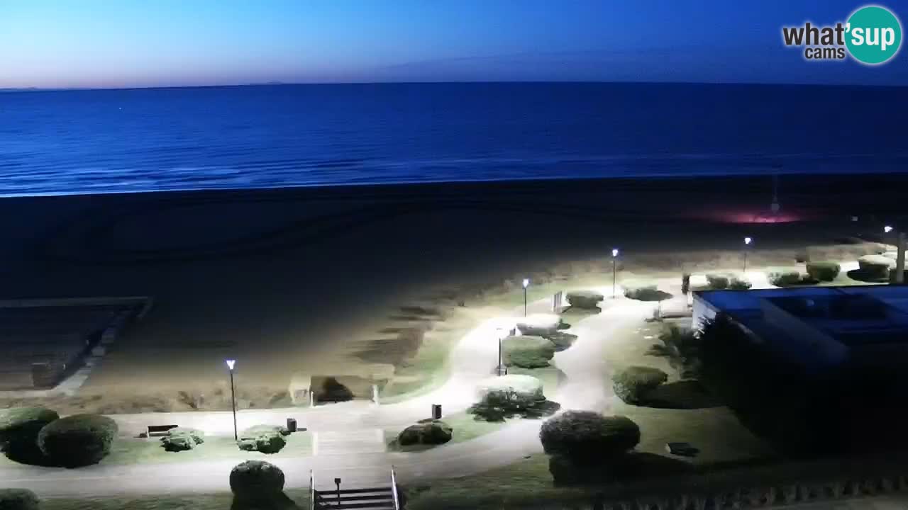 Plaža Bibione Spletna kamera – Italija