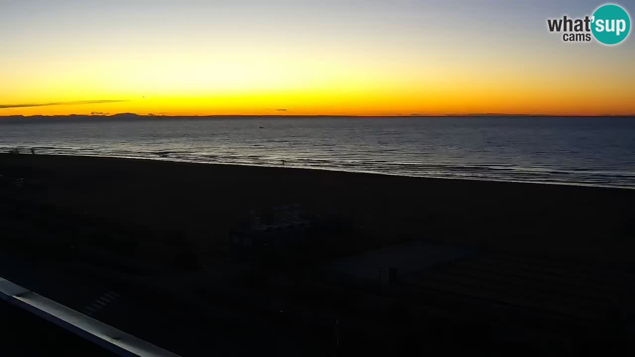 La camera en vivo de la playa de Bibione – Italia