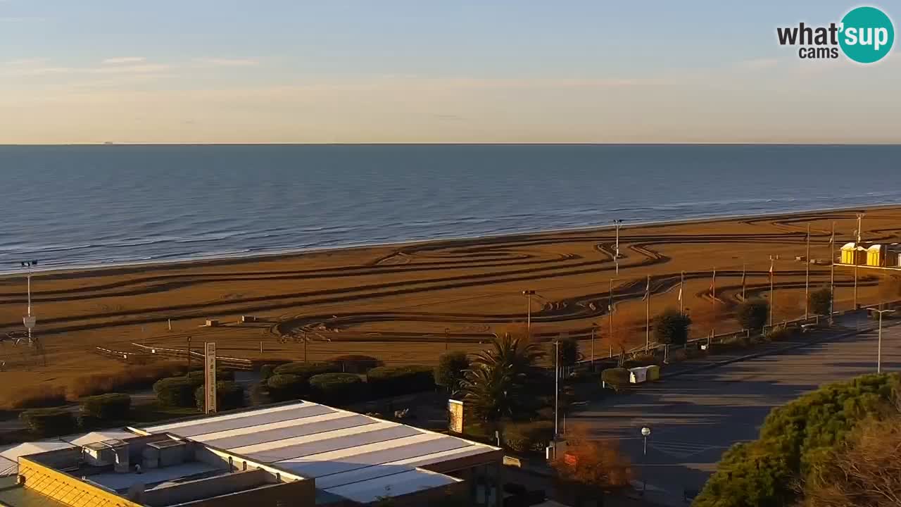 La camera en vivo de la playa de Bibione – Italia