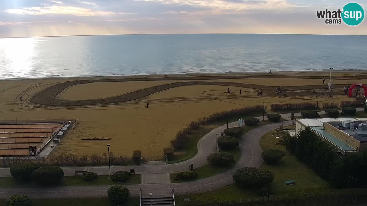 Der Strand von Bibione Webcam – Italien