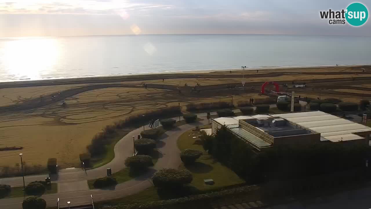 Der Strand von Bibione Webcam – Italien