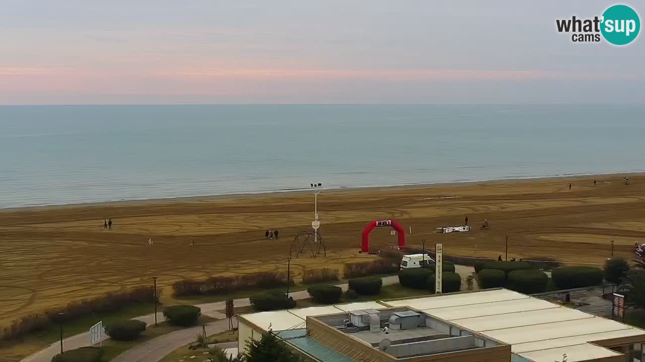 Der Strand von Bibione Webcam – Italien