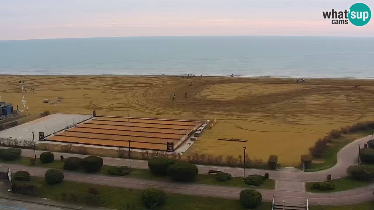 Plaža Bibione Spletna kamera – Italija