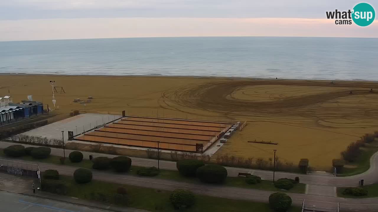 Plaža Bibione Spletna kamera – Italija