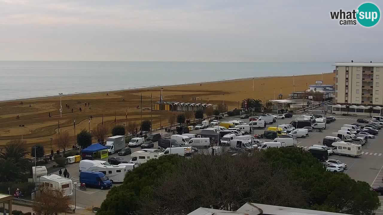 Plaža Bibione Spletna kamera – Italija