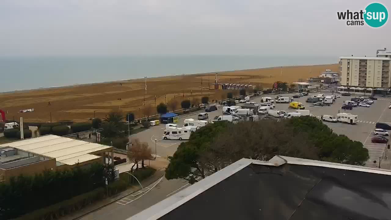 Plaža Bibione Spletna kamera – Italija