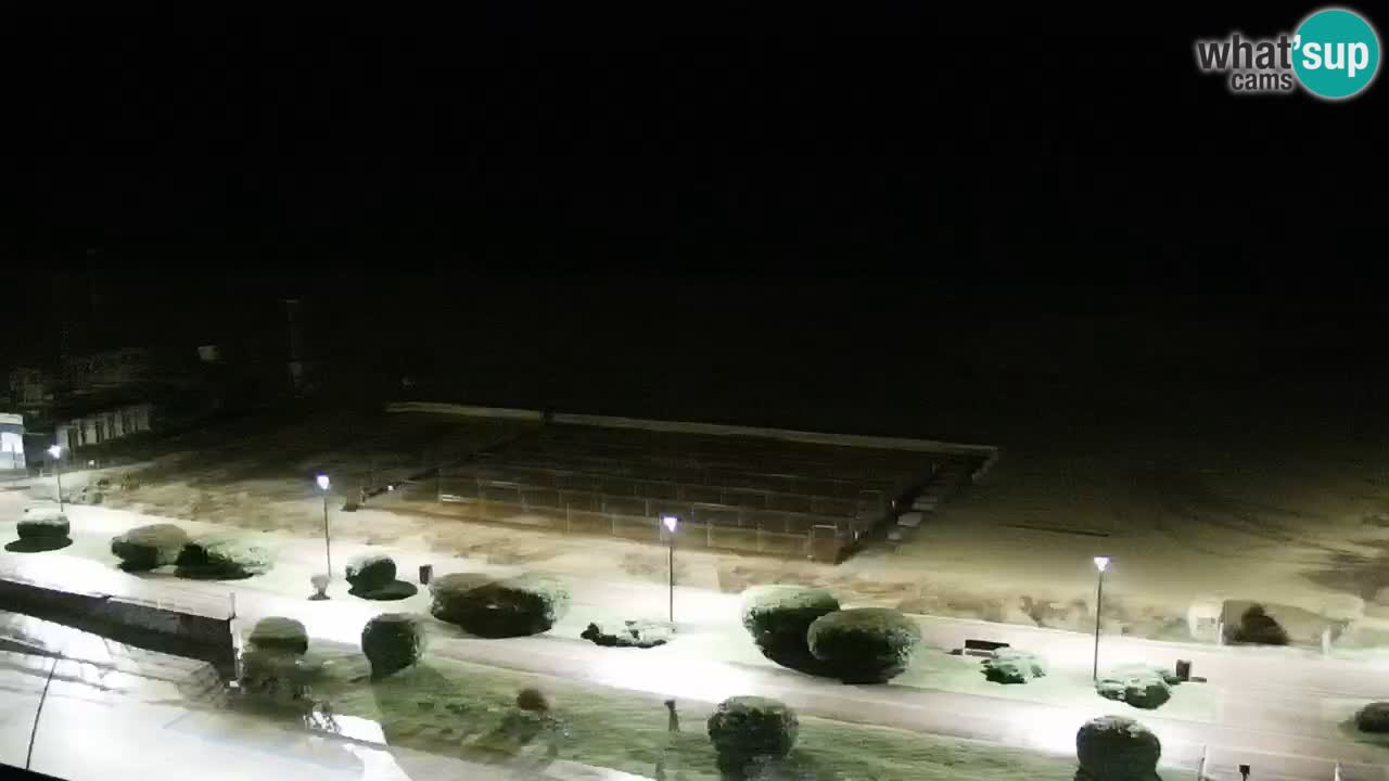 La camera en vivo de la playa de Bibione – Italia