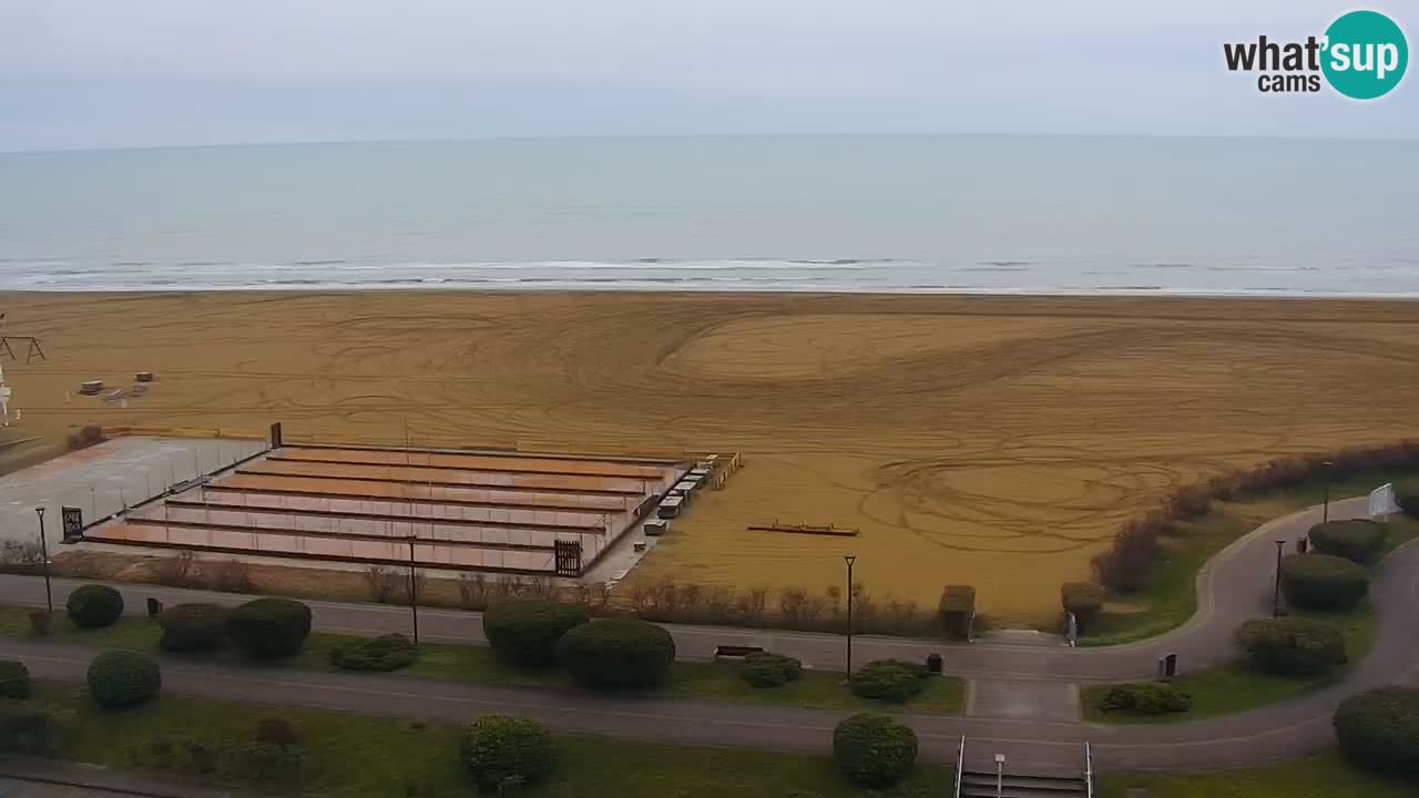 Der Strand von Bibione Webcam – Italien