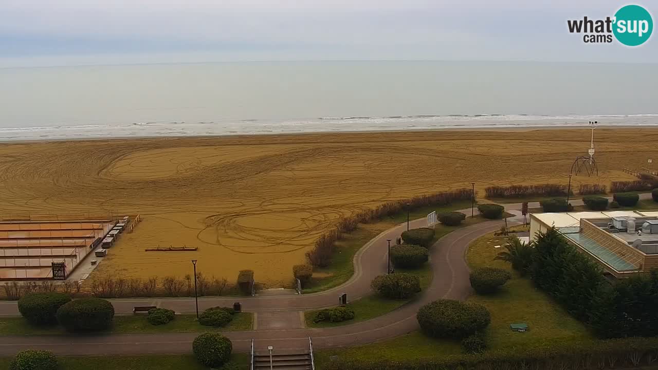 La camera en vivo de la playa de Bibione – Italia