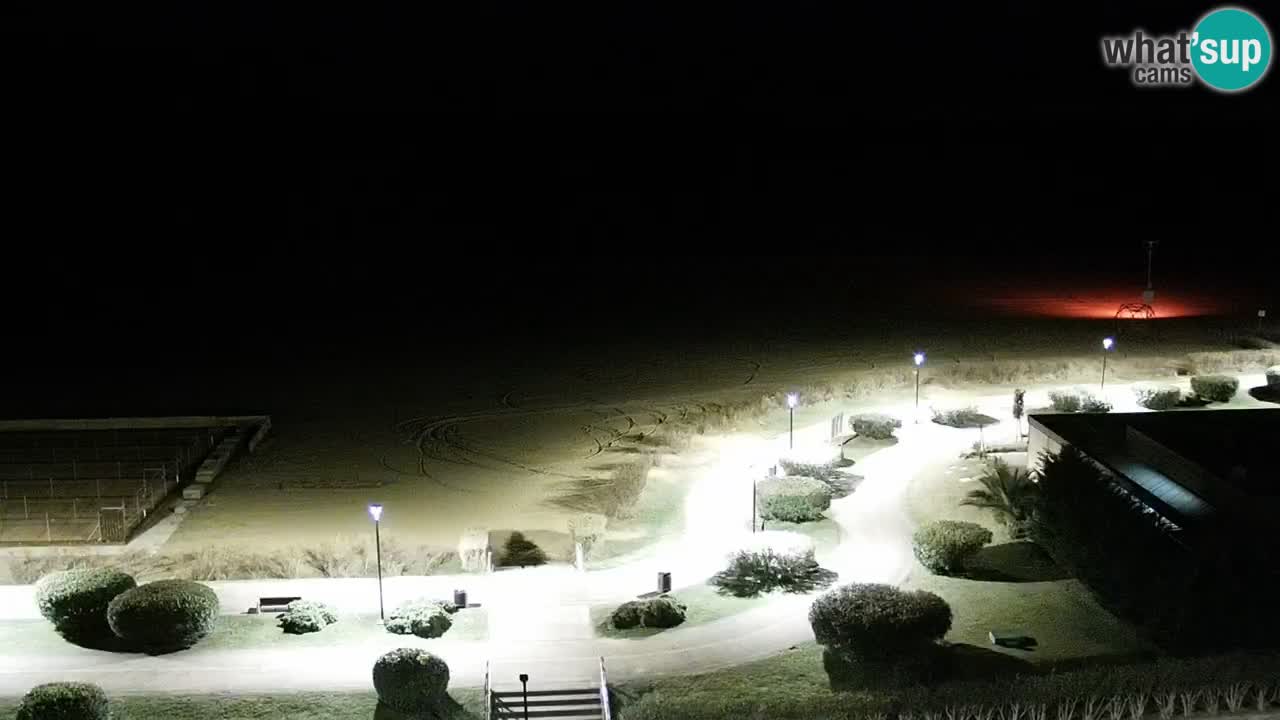 La camera en vivo de la playa de Bibione – Italia