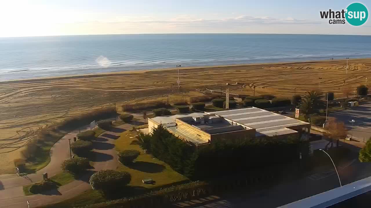 La camera en vivo de la playa de Bibione – Italia