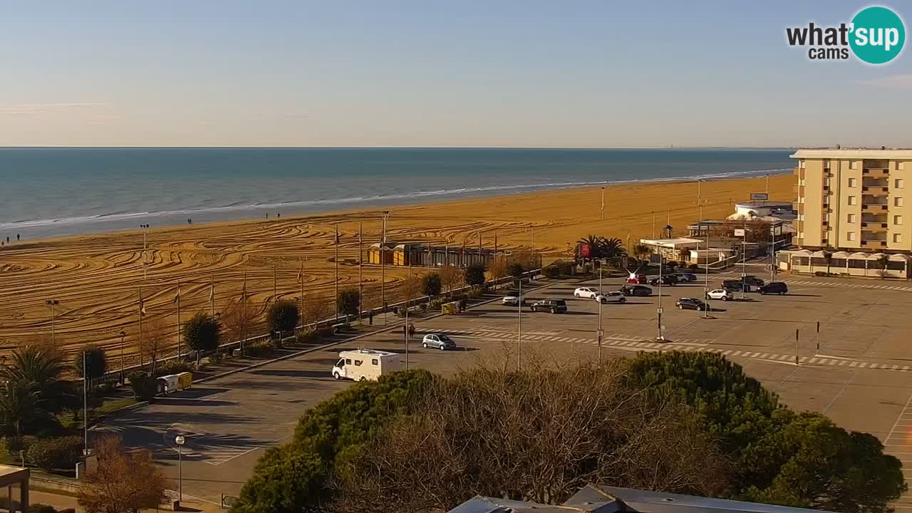 Plaža Bibione Spletna kamera – Italija