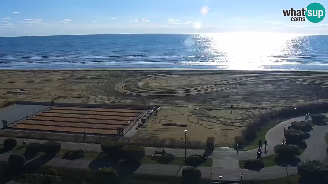 Plaža Bibione Spletna kamera – Italija