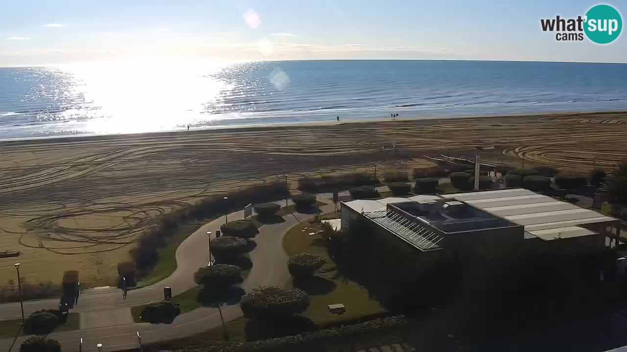 La camera en vivo de la playa de Bibione – Italia