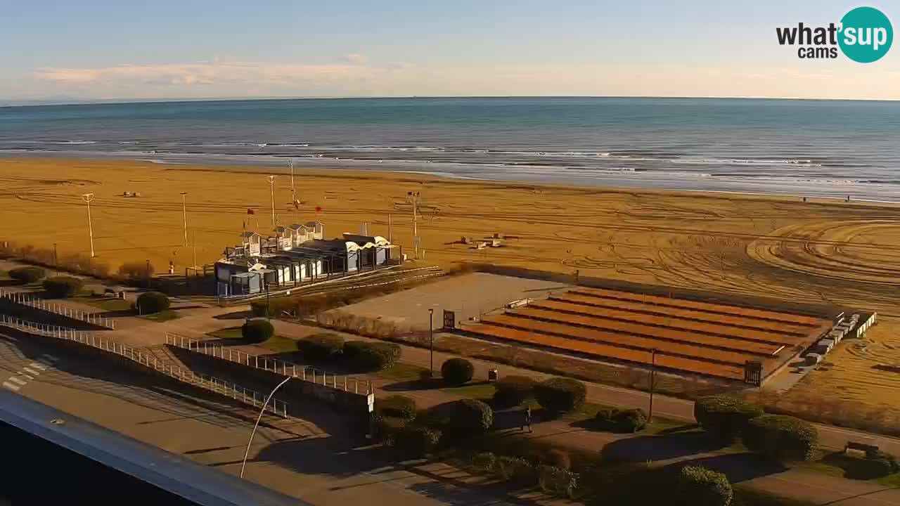 Webcam La plage de Bibione – Italie