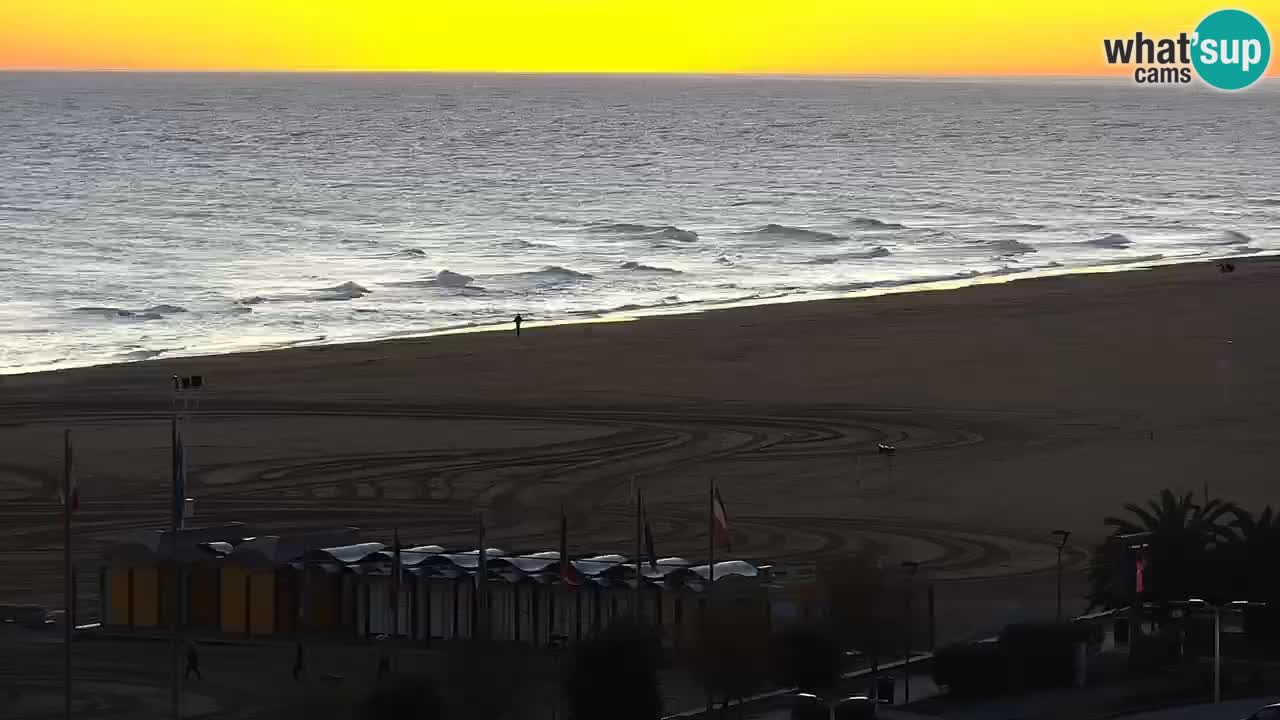 La camera en vivo de la playa de Bibione – Italia