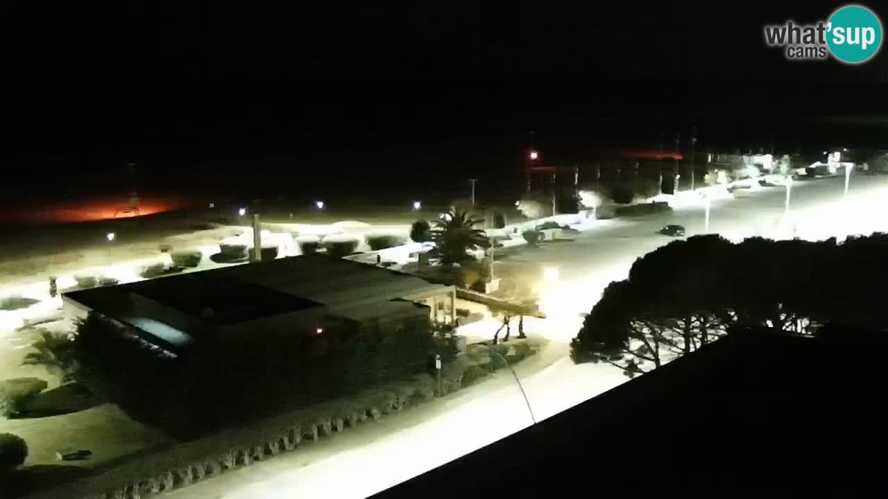 The beach of Bibione webcam – Italy