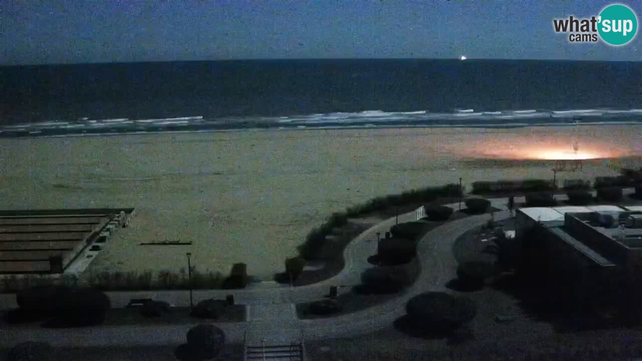 La camera en vivo de la playa de Bibione – Italia