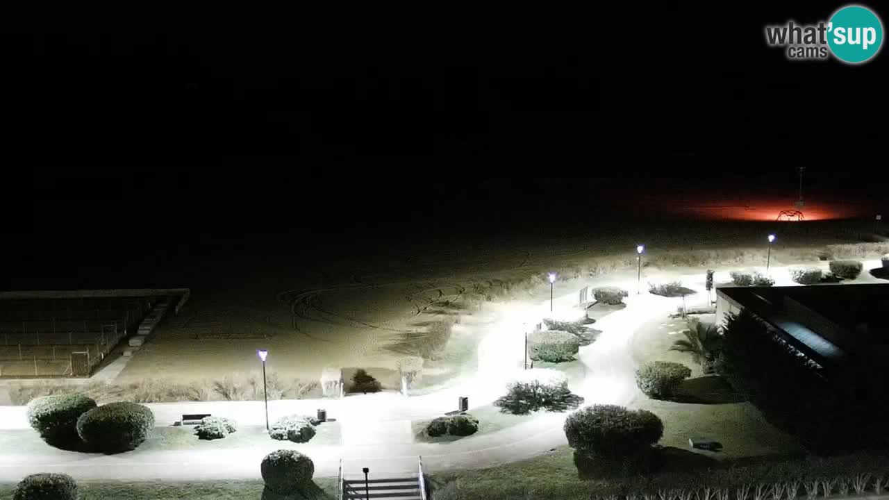 La camera en vivo de la playa de Bibione – Italia