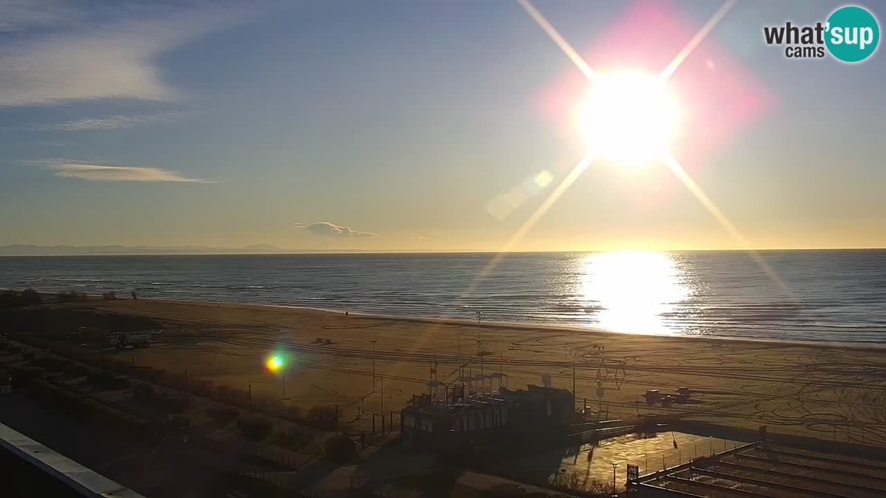 Der Strand von Bibione Webcam – Italien