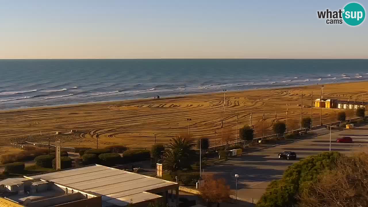 La camera en vivo de la playa de Bibione – Italia