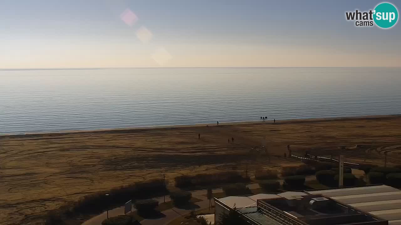 La camera en vivo de la playa de Bibione – Italia