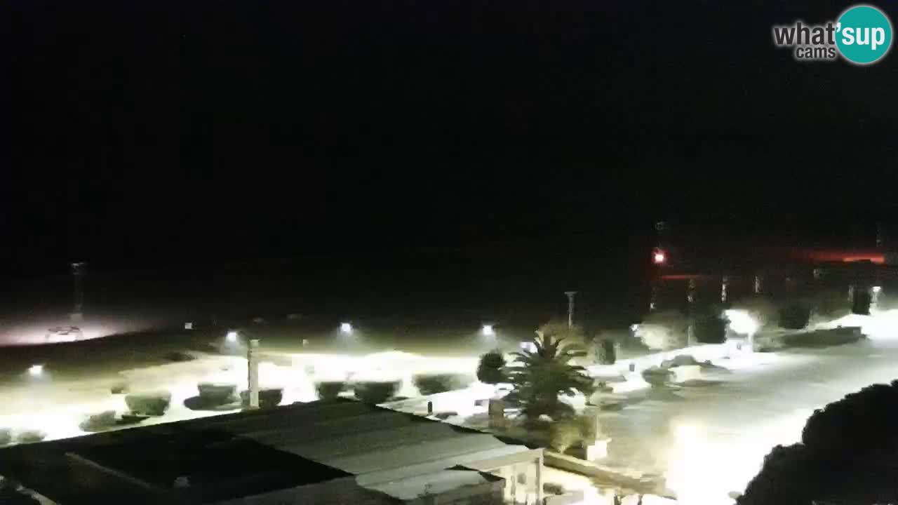 The beach of Bibione webcam – Italy