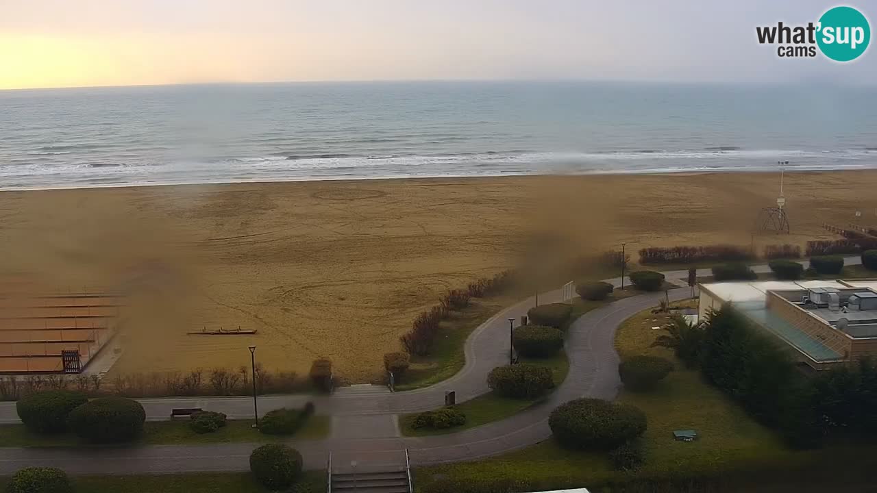 La camera en vivo de la playa de Bibione – Italia