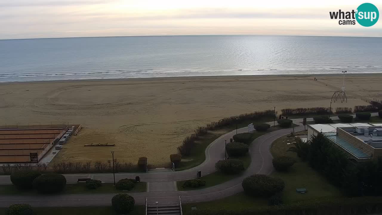 La camera en vivo de la playa de Bibione – Italia