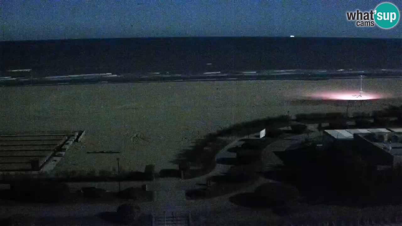 La camera en vivo de la playa de Bibione – Italia