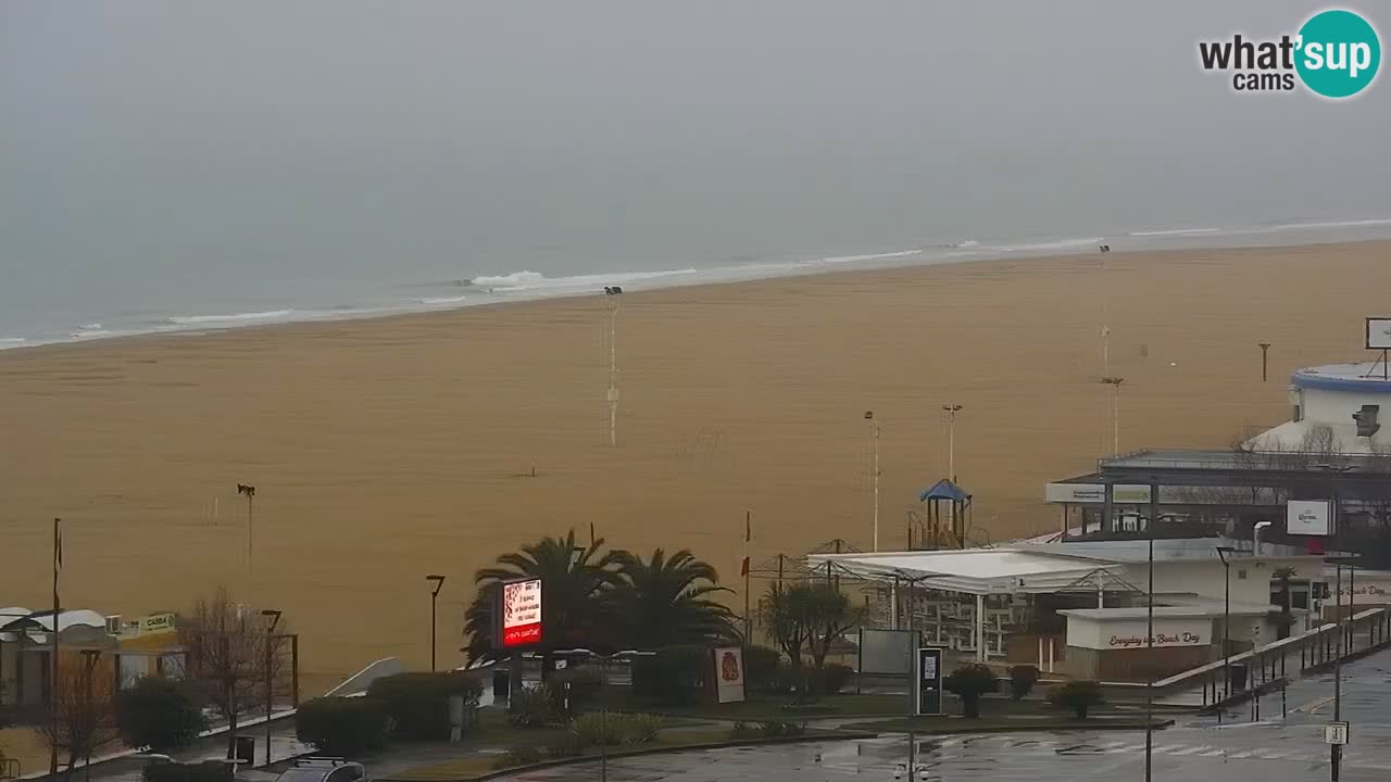 La camera en vivo de la playa de Bibione – Italia