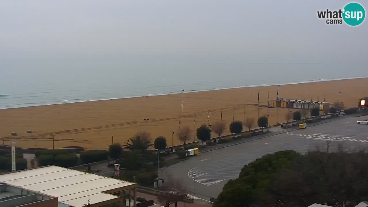 The beach of Bibione webcam – Italy