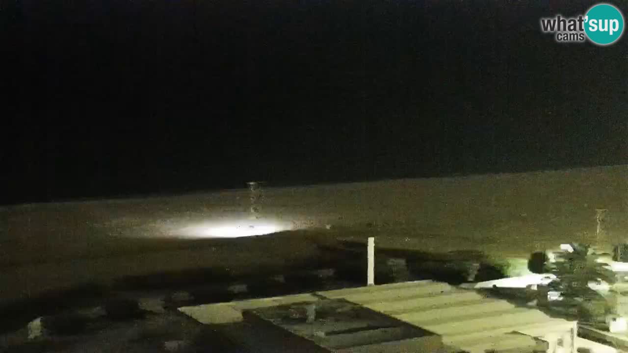 La spiaggia di Bibione webcam live e piazzale Zenit