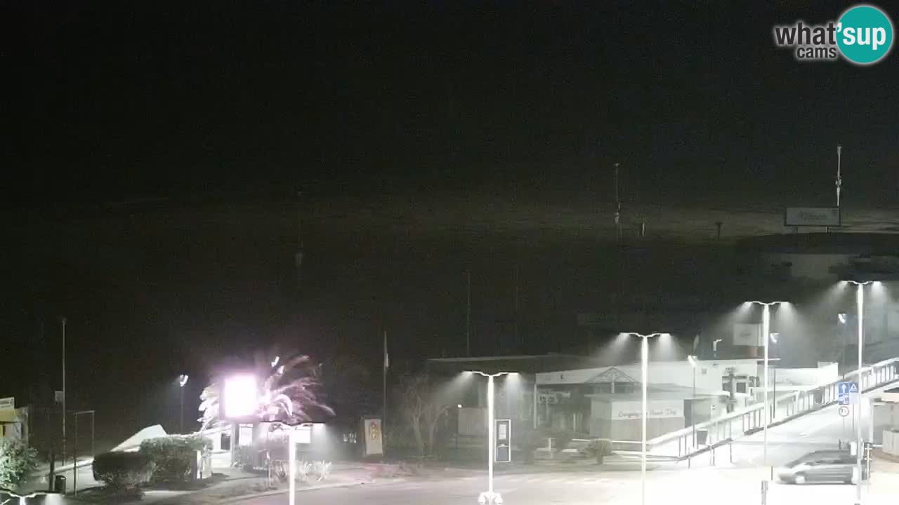 La camera en vivo de la playa de Bibione – Italia