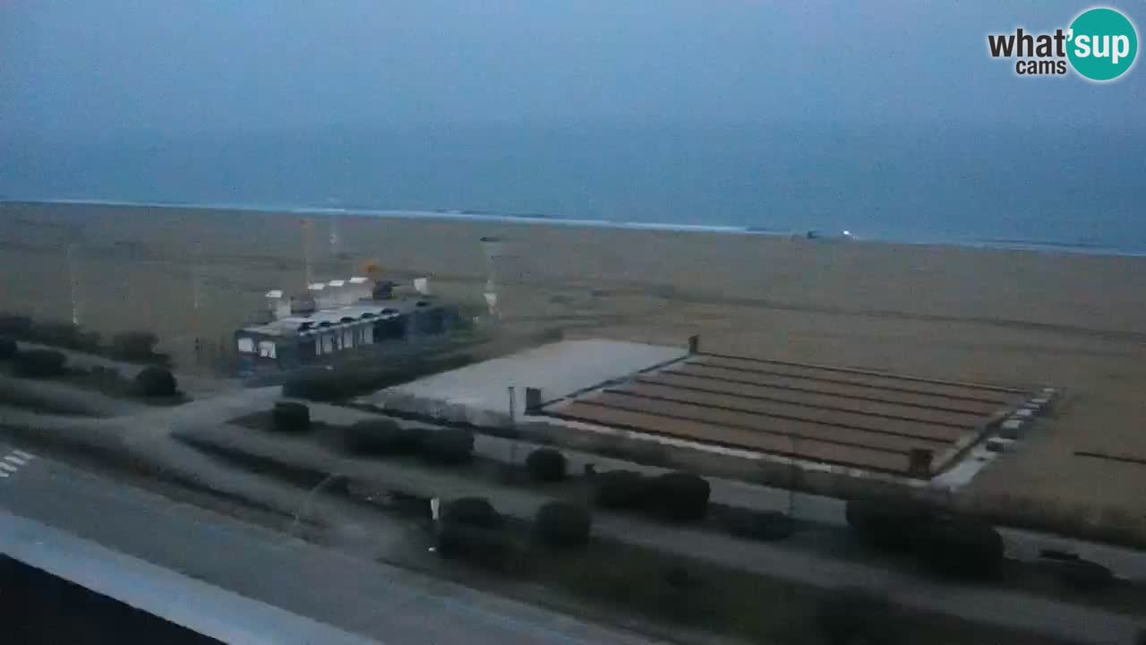 La camera en vivo de la playa de Bibione – Italia