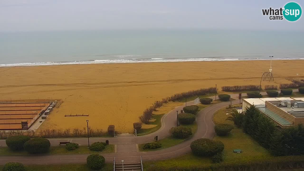 La camera en vivo de la playa de Bibione – Italia