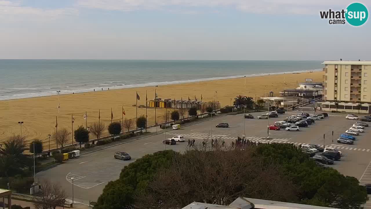 La camera en vivo de la playa de Bibione – Italia