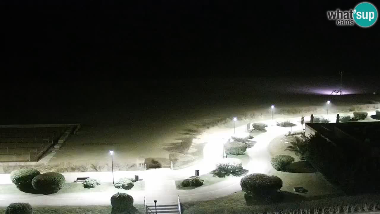 La camera en vivo de la playa de Bibione – Italia