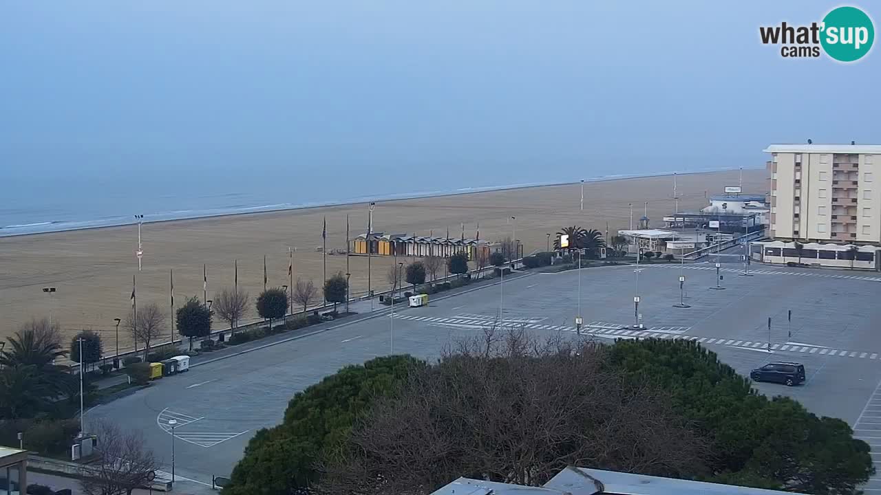 The beach of Bibione webcam – Italy