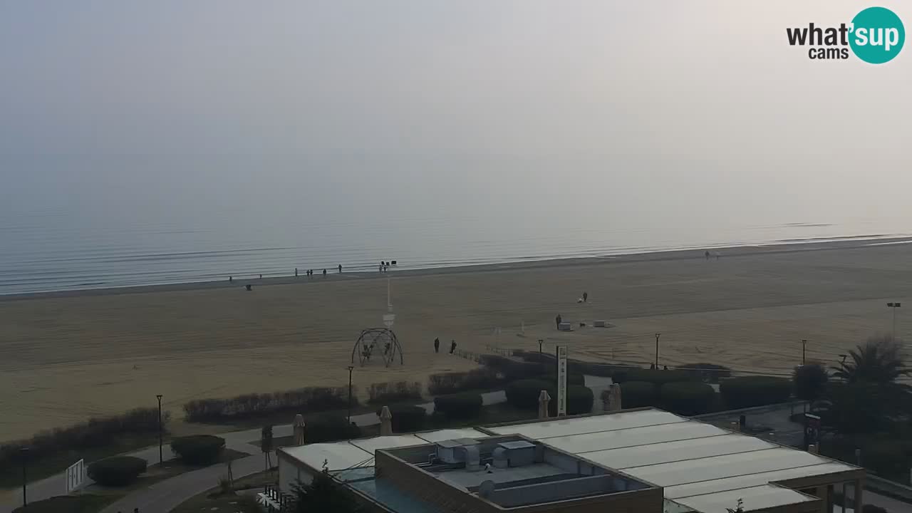 La camera en vivo de la playa de Bibione – Italia