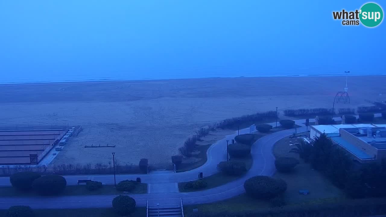 La camera en vivo de la playa de Bibione – Italia