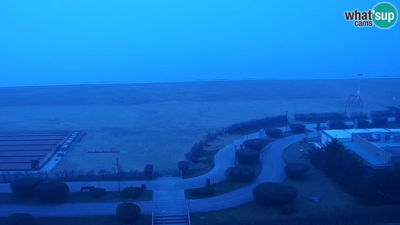 La camera en vivo de la playa de Bibione – Italia