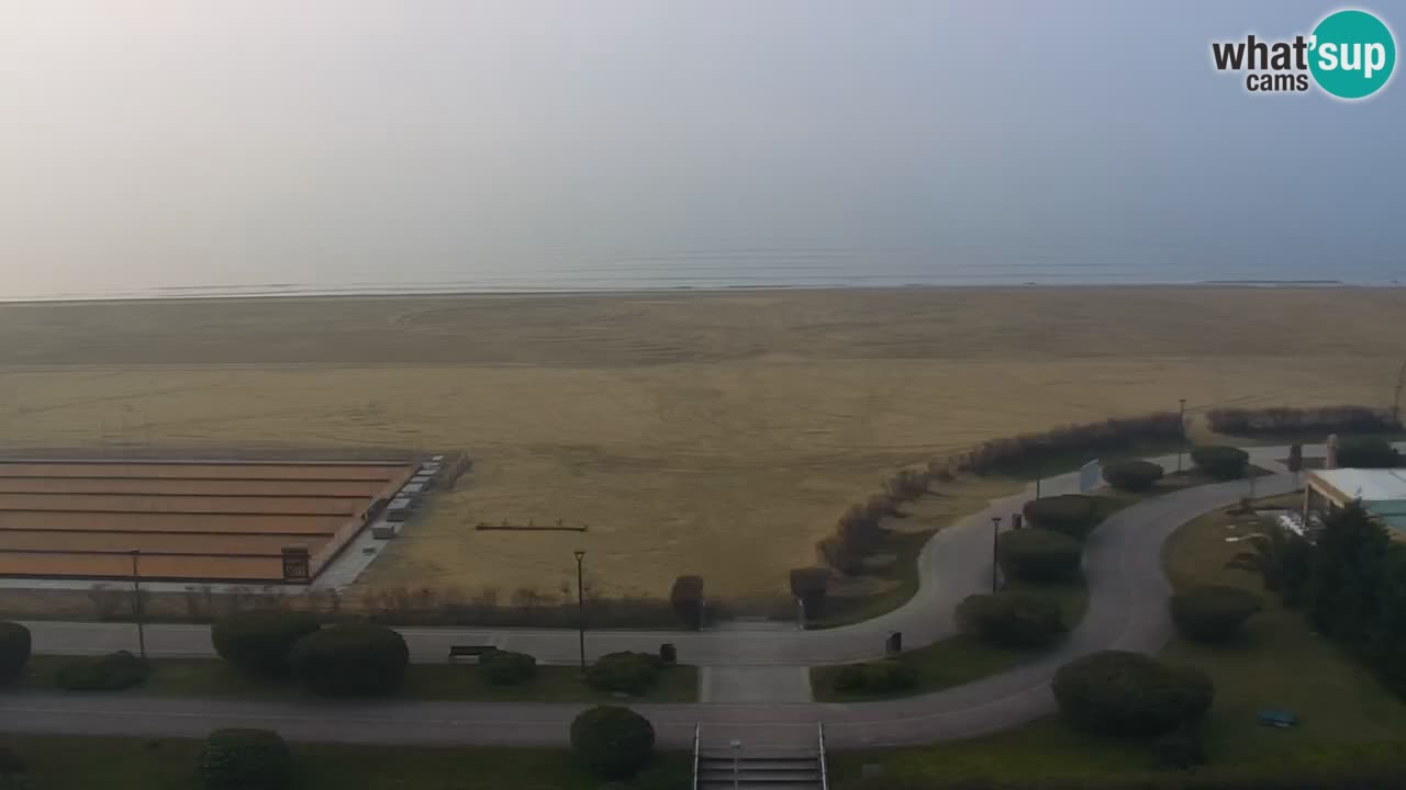 La camera en vivo de la playa de Bibione – Italia