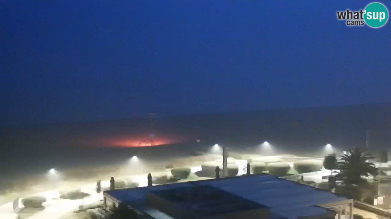 La camera en vivo de la playa de Bibione – Italia