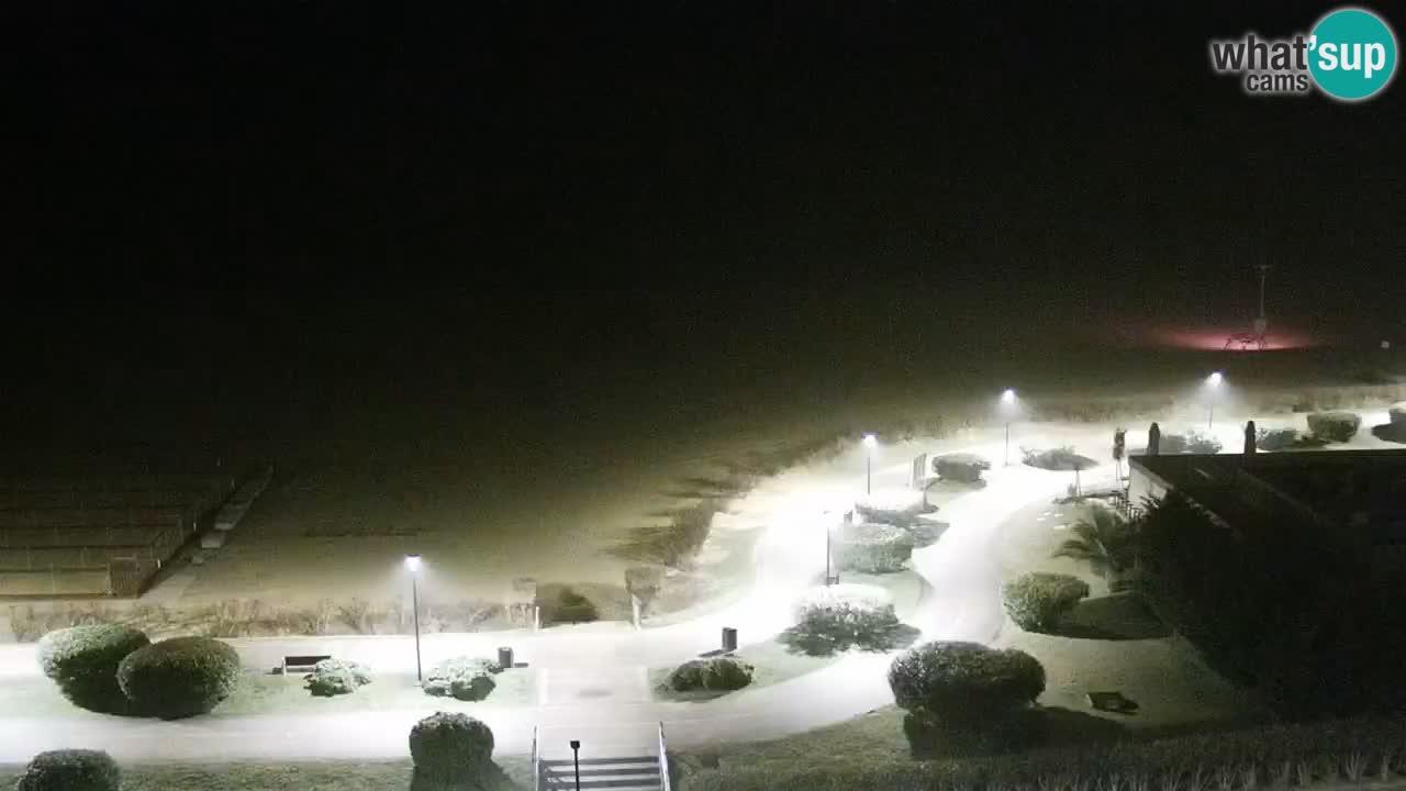 La camera en vivo de la playa de Bibione – Italia