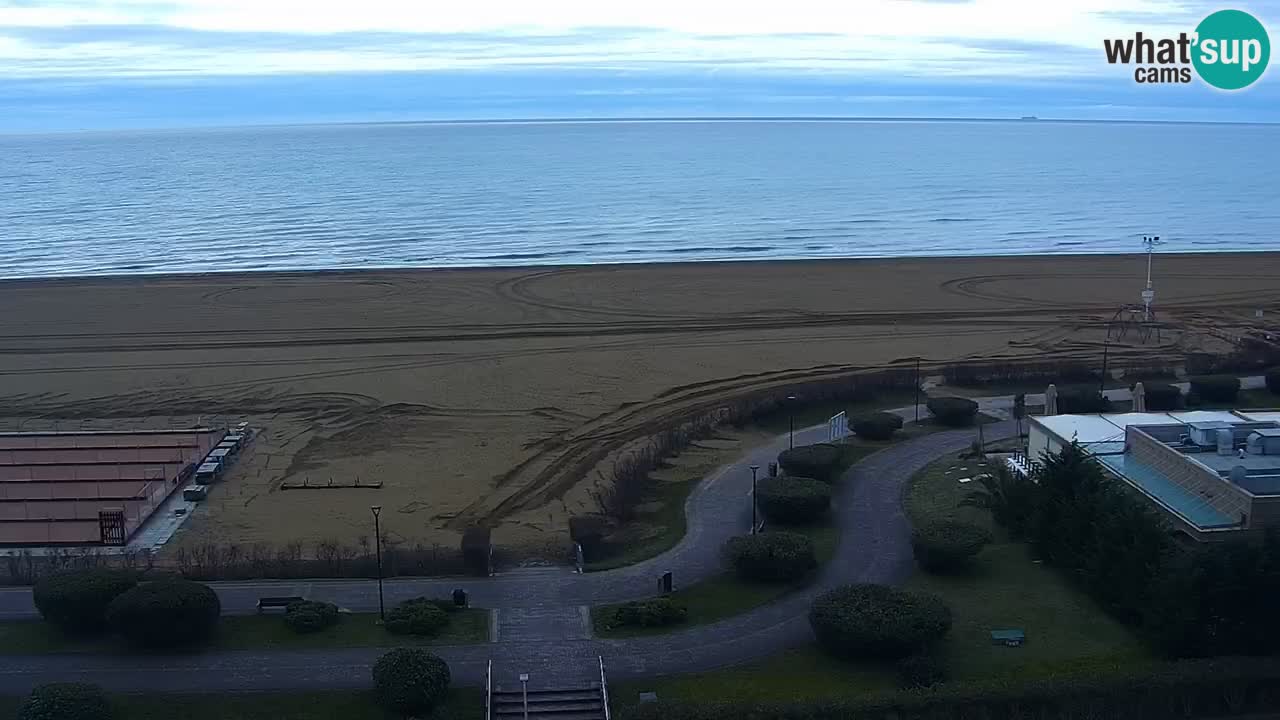 Plaža Bibione Spletna kamera – Italija