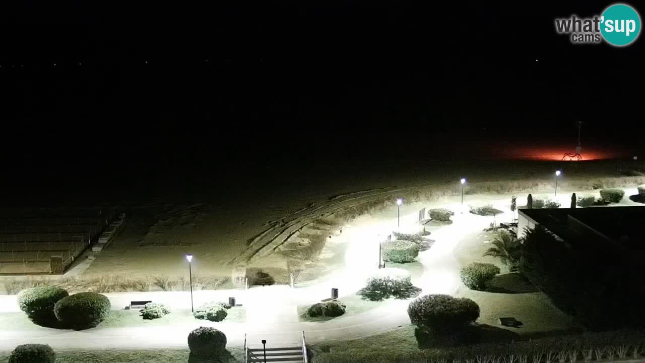 La camera en vivo de la playa de Bibione – Italia