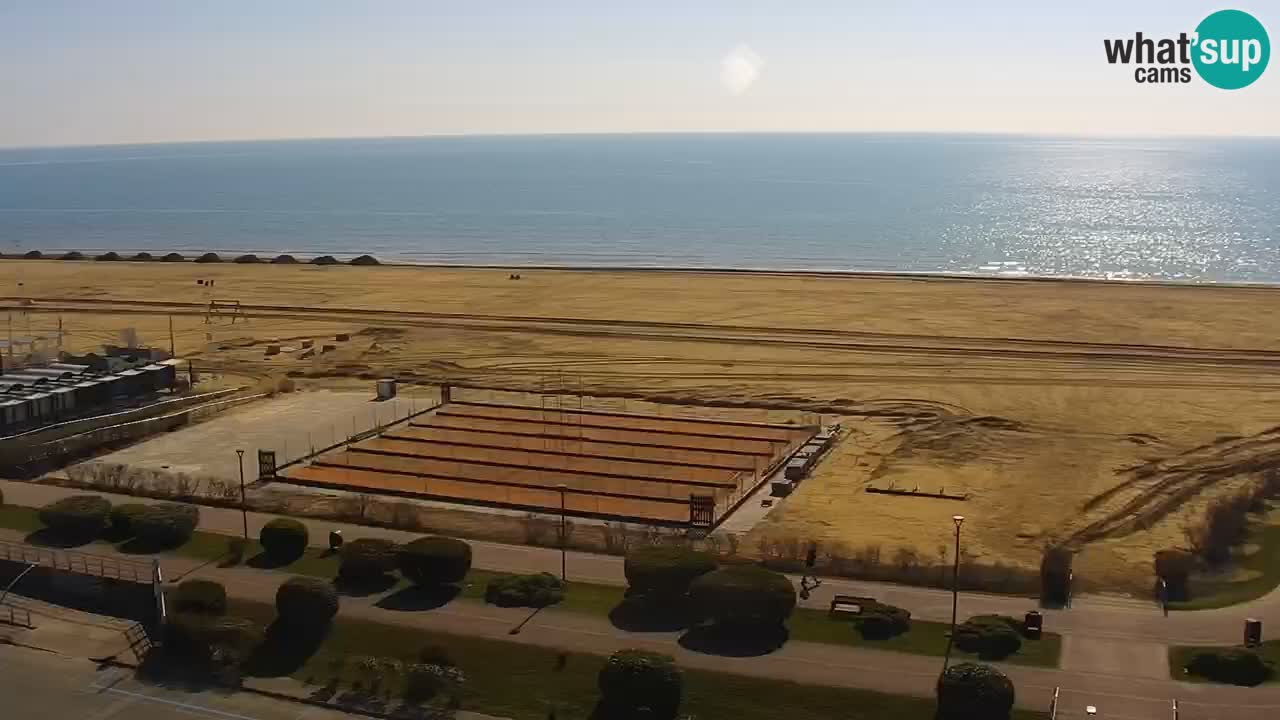 Der Strand von Bibione Webcam – Italien